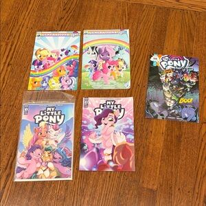 My Little Pony Comic Book Collection - 5 comics
